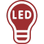 Icone éclairage LED